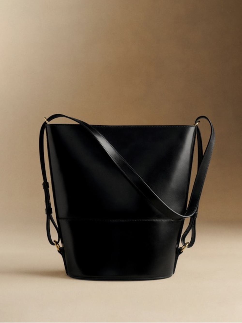 Sézane Black Gary Bag NWT